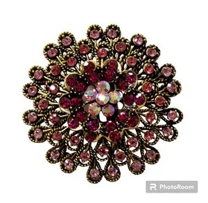 Hovedbilde Brosje med Glassperler 